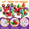 JOYIN 25 Pieces Halloween Stamps for Kids, 25 Designs Halloween Rubber Stampers Bulk, Halloween Party Favors Gifts, Trick or Treats Stampers Classroom Game Prizes, Halloween Goodie Bag Fillers
