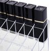 HBlife Lipstick Holder, 40 Spaces Clear Acrylic Lipstick Organizer Display Stand Cosmetic Makeup Organizer for Lipstick, Brushes, Bottles, and More
