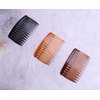 Ruwado 6 Pcs 14 Teeth Hair Side Comb Transparent Twist French Vintage Style Hair Clips Pins Accessories for Women Girls Bridal Wedding Veil Fine Hair