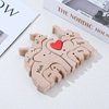 Personalized Wooden Bear Puzzle with 2-8 Names Custom Family Name Puzzle Customized Wooden Puzzle Gifts for Christmas