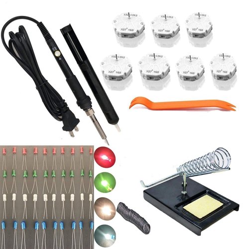 Dr.Roc Instrument Cluster Gauge Stepper Motor Repair Kit Fits X27 168 03 to 06 with 7 Stepper Motors Soldering Iron Solder Sucker Compatible with Chevy Silverado GM GMC