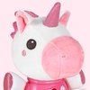 iPlay, iLearn Baby Unicorn Musical Toys, Newborn Girls Gift, Soft Plush Stuffed Animal, Infant Light Music Time, 1st Birthday Stocking Basket Stuffer 0 1 2 3 6 9 12 18 Month Age 1-3 Toddlers Boys