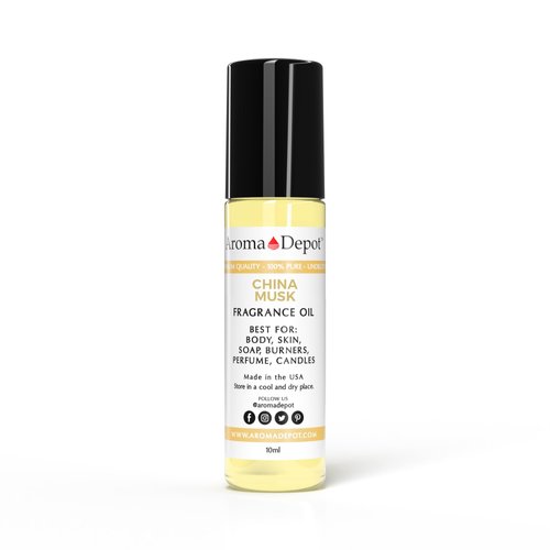 Aroma Depot 10ml. China Musk Unisex Perfume/Body Oil Our Interpretation, Premium Quality Uncut Fragrance Oil