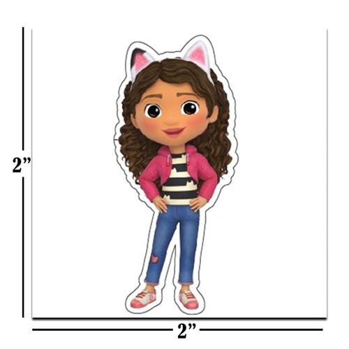 Gabby's Dollhouse Tattoos Party Favors Bundle ~ 72 Perforated Individual 2" x 2" Gabby's Dollhouse Temporary Tattoos for Kids Boys Girls (Gabby's Dollhouse Party Supplies)