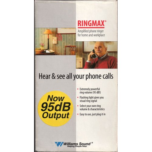 RINGMAX Amplified Telephone Ringer for Home and Workplace