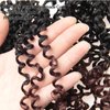 SUYIAPIY Yanky Twist Crochet Hair Bohemian Spring Twists Hair Senegalese Twist Crochet Hair with Curls Synthetic Marlybob Crochet Braids Hair Extensions for Black Women (1B/33#, 10 inch)