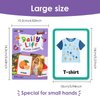 Bear Tale Alphabet Flash Cards for Toddlers 1 2 3 4 5 6 Years About Daily Life, 54pcs Double Sided Printed Kids Toddler FlashCards, Early Learning Educational Toys for Kindergarten Preschooler