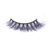 Miss Kiss 1 Pair Lashes 3D Mink Lash Natural Look Eye Lashes Soft Fluffy False Lash Cat Eye Fake Eyelashes Wispy Handmade Lash Strips Pack Can be Reusable 12MM