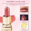 VOTUM Tahari Lipstick Set, Super Lustrous 5 Piece Gift Set, Multi-Finish, Cream Pearl & Matte, Pack of 5 (Nude)