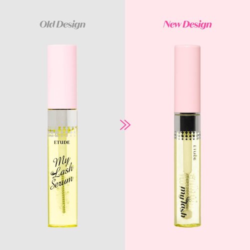 ETUDE My Lash Serum 0.3fl.oz (9g) 23AD | Easy And Comfortable Daily Eyelashes Serum With Biotin | Appearance Of Longer, Thicker Looking Lashes | K-beauty, Korean Makeup