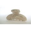 Generic One random marbled beige white black gray acrylic hair claw clip
