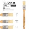 Escoda Clasico Series 2360 Artist Oil & Acrylic Paint Brush, Chungking Hog Bristle, Flat Mottler, Size 12