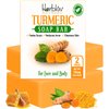 Turmeric Soap Bar for Face & Body – Natural Turmeric Skin Brightening Soap for Dark Spots, Intimate Areas, Underarms – Turmeric Face Wash Reduces Acne, Fades Scars & Cleanses Skin – 5oz Made in USA