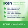 UCAN Energy + Whey Protein Powder - 19g Per Serving with Amino Acids EAAs & BCCAs - Keto Protein Powder - No Added Sugar, Gluten-Free - Cocoa - 12 Servings