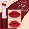 I'M MEME Velvet Lipstick - Drawing Atelier | Highly-Pigmented, Long-lasting, Velvet-matte Finish, 15 Alluring, 0.12 Oz