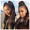 Braiding Hair Pre Stretched for Women Hair Extensions Box Braids Soft Synthetic Knotless Yaki Texture Hot Water Setting Braid Brown (24inch 3Packs)