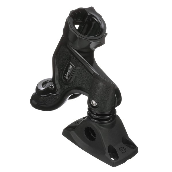 Attwood 5010-4 Pro Series Rod Holder, Black