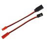 2Pairs Vgoohobby 10CM JST Plug to JR Connector Male Female Cable Servo Adapter Wire for RC Plane Helicopter Car
