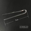 8pcs/lot Size #13 Preformed BTE Earmold Hearing Aid Tubes (3.2 * 2mm with metal tube lock)