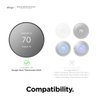 elago Wall Plate Cover Plus Compatible with Google Nest Thermostat 2020 [Mint Green] - Durable Polycarbonate Material, Easy Installation, Complementary Design