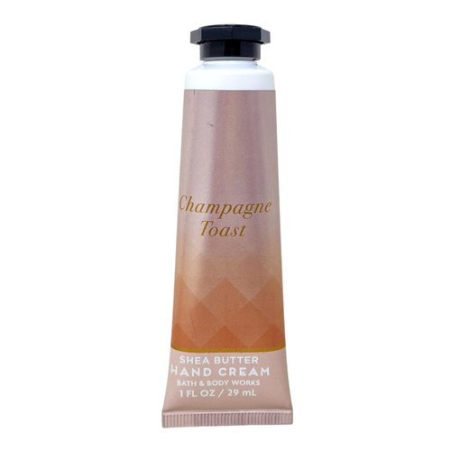 Bath & Body Works Champagne Toast 2 Pack Hand Cream Bundle with a Himalayan Salts Springs Sample Soap