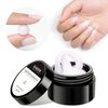 RARJSM Solid Builder Nail Gel for Nail Extension,Milky White Solid Building Extension Nail Gel,Extension Gel Non-sticky Hand for Nail Art Manicure,3D Sculpture Gel Nail Art Design Home Salon 15g