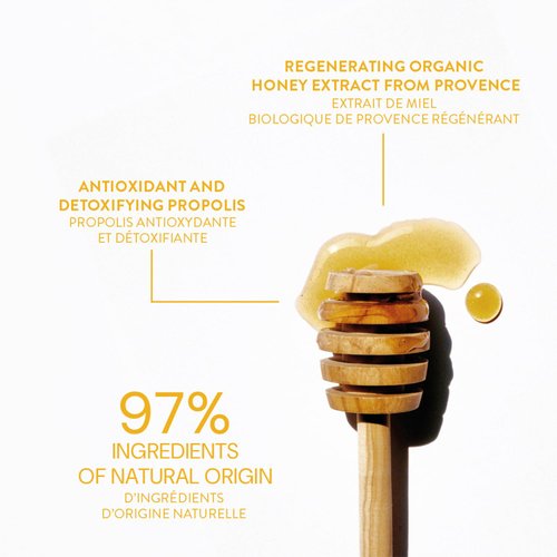 Panier des Sens Honey Sugar Body Scrub with Shea Butter - Exfoliating Body scrub for Men & Women - Made in France & 99% natural - 300g