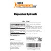 BulkSupplements.com Magnesium Hydroxide Powder - Magnesium Supplement, Food Grade Magnesium Hydroxide, Magnesium Hydroxide Supplement - 1000mg (410mg of Magnesium) per Serving, 100g (3.5 oz)