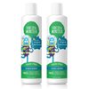 Fresh Monster 2-in-1 Natural Shampoo & Body Wash for Kids, Toxin-Free, Hypoallergenic, Ocean Splash (2 Pack, 8.5oz/each)