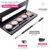 Milano Collection Wig Cream Knot Concealer Palette for Lace Wigs and Frontal Part and Hairline