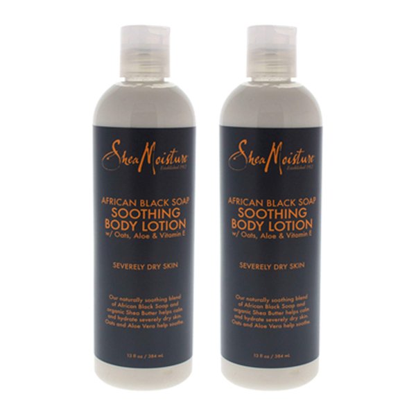 Shea MST Bdy Ltn Afrcn Bl Size 13z Shea Moisture African Black Soap Body Lotion 13z