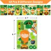 St. Patrick's Day Stickers for Kids 48 Pcs Make Your Own St. Patrick's Day Sticker Sheets Home Classroom Party Favor Art Craft School Rewards