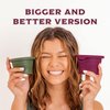 Pixie’s Public Restroom Menstrual Cup Wash Case 12oz - Collapsible Cleaner Container to Clean Your Menstrual Disc & Period Cup - Microwavable Friendly - Foldable for Travel - Sterilizer Case Holder