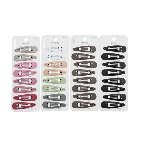 minihope hair clips for women, Matte finish,keep loose hairs bangs and flyaways away from face.5cm,32 Count (Pack of 1)…