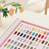 Professional 216 Nail Colors Chart, Nail Gel Polish Organizer Display Card Book, Nail Art Salon Nail Swatch Stick Card board Painting Practice Book