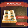 Family Traditions Mancala 2 Player Board Game, Fun Classic Table Game with Wooden Board and Deep Pockets for Mancala Gems, Popular Strategy Game for Adults & Kids, Ideal for Family Game Night, Travel