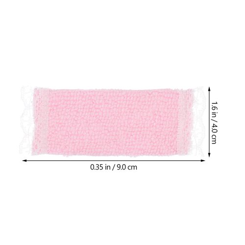 ibasenice 12 pcs Model Dolls Adorns Dollhouse Towel Adornments Color House Random Accessories Miniature Decorations Play Bathroom Furniture Mini Diy Accessory Bath Towels