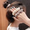 Xiwstar 9Pcs Women Girls Fashion Beaded Bracelet Hair Ties Hair Bands Ropes Scrunchie Ponytail Holder
