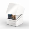 Ultimate Guard Boulder Solid 100+, Deck Case for 100 Double-Sleeved TCG Cards, White, Secure & Durable Storage for Trading Card Games, No Transparency
