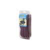 Seachoice Double-Braid Nylon Dock Line w/Eye Splice, Pre-Shrunk, Heat Stabilized, 1/2 in. X 20 Ft., Burgundy