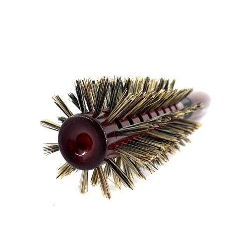 Phillips Brush Mini Monster Vent 6 Professional Hair Brush (2” Diameter Barrel) - Vented Blowout Hairbrush with Nylon Reinforced Boar Hair Bristles, Beech Wood Handle with Rubber Grip