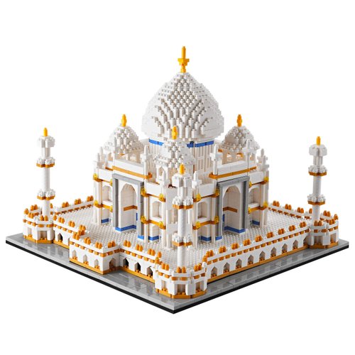 COZYMASS 3950PCS Architecture and Collection Micro Building Blocks Set Taj Mahal Modle Kit Toy Present for Adults and Kids Ages of 14+