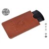 Premium 100% Oxhorn Dual-Action Beard Comb with Genuine Leather Case – the Perfect Beard Grooming Gift for Men by Man & Mane.