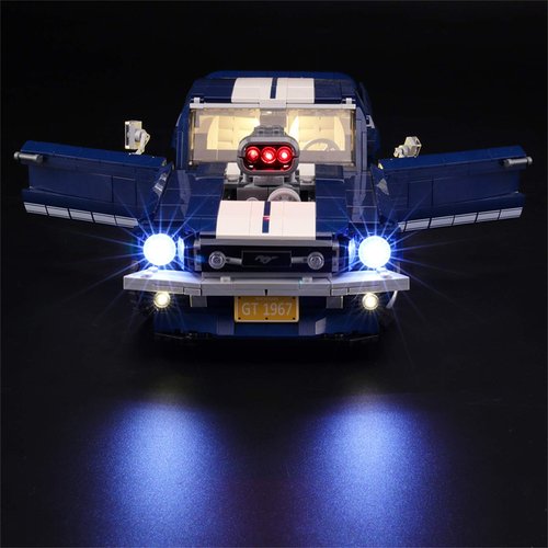 LIGHTAILING Light Set for (Creator Expert Ford Mustang) Building Blocks Model - Led Light kit Compatible with Lego 10265(NOT Included The Model)