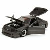 1989 GT 5.0 Matt Black Metallic with Matt Black Hood Bigtime Muscle Series 1/24 Series Diecast Model Car by Jada 33605