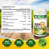 AFC Japan Natural Vitamin B Complex with B1, B2, B3, B6, B12, Folic Acid & Glutathione Yeast Extract, No Synthetics, Non-GMO, Supplement for Stress, Energy, Immune & Nervous System,120 Vegan Caplets