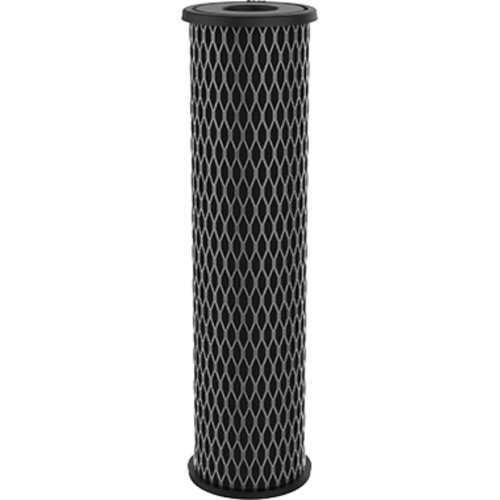 Pentair OMNIFilter TO1 Carbon Water Filter, 10-Inch, Standard Whole House Carbon Wrap Sediment and Taste & Odor Replacement Filter Cartridge, 10" x 2.5", 5 Micron, Pack of 2