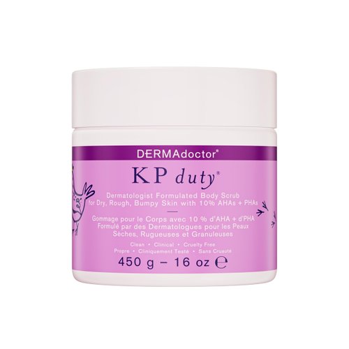 DERMAdoctor KP Duty Body Scrub Dermatologist Formulated Exfoliant for Keratosis Pilaris and Dry, ...