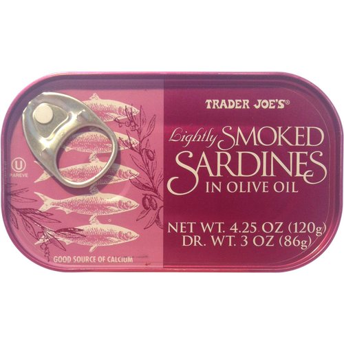 Trader Joe's Lightly Smoked Sardines in Olive Oil - 6 Pack