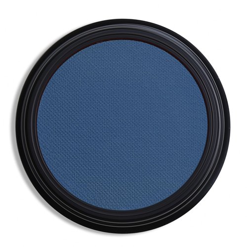 FIVEFULU Single Blue Eyeshadow, Pressed Powder Matte Blue Eye Shadow Palette Make-up, Blendable Long Lasting High Pigment Blue Eye Makeup Halloween Blue Eye Paint & Face Body Paint